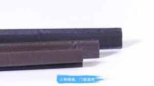 2M-14M V Shape Adhesive Weather Stripping Door Frame Seal PU Foam Window Insulation Anti Collision Soundproof Tool Brown