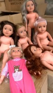[Đủ mẫu] Búp Bê Anh Quốc 45 cm Cô Gái Thời Trang - DesignaFriend 18 inch doll (Hàng Hiệu Tồn Kho)
