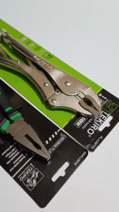 Paket Tang Tekiro 2 Set - Tang Buaya Tekiro 10 Inch / Tang Jepit Tekiro & Tang Kombinasi Jepit Potong 7 Inch Tekiro