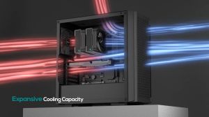 Vỏ case DEEPCOOL CG540 Mid Tower/ Màu Đen/ 3 fan ARGB - Hàng Chính Hãng