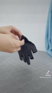 1 Đôi Găng Tay 8K Găng Tay Nylon Hở Ngón Cho Nam Và Nữ Chống Trơn Trượt Màn Hình Cảm Ứng Đạp Xe Chaỵ Bộ Câu Cá Lái Xe