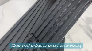 ไม่หนัก แต่ทนกว่าไม้เนื้อแข็ง ระแนงไม้เทียม WPC wall panel ยาว1m/2m/3m ลอนเหลี่ยม ติดตั้งง่าย กันน้ำกันความชื้น ไม้เทียมติดผนัง ไม้ระแนง ตกแต่งผนัง ปกป้องผนัง การใช้งานกลางแจ้ง ผนังพื้นหลัง ระแนง ระแนงไม้ ไม้ระแนงเทียม