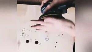 Paket Tatakan Amplas Bulat 4 Inch dan Konektor 10mm Pad Amplas Vecro Gerinda Tangan