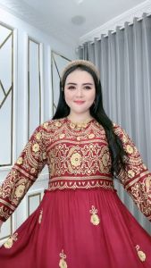 Gamis India Aruhi terbaru viral Diskon ongkir murah bos