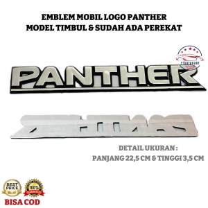 Emblem Mobil Logo Panther Garis Bawah