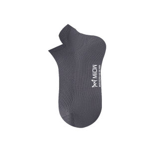 MiiOW | Mens Summer Thin Pure Cotton Sweat Absorbent Sports Socks Anti-Odor Antibacterial Breathable Mesh Short Socks For Active Lifestyle