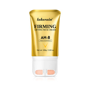 AH-8 Firming Lifting Neck Cream Deep Moisturizing Firms Neck Loose Skin Roller Design Smooth Fine Lines Wrinkles Neck Cream