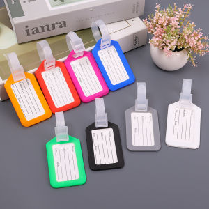 Màu Nhãn gắn hành lý Túi vali thẻ tên Mặt dây chuyền chữ cái máy bay lên máy bay nhãn phụ kiện túi du lịch