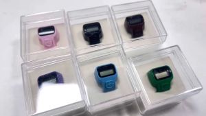 Payoe Tasbih Digital Mini Alat Hitung Elektronik Led Finger Tally Counter