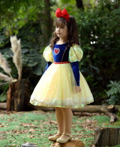 Winter New Snow White Costume Dress