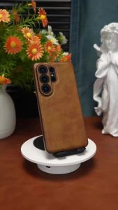 Vintage PU Leather Phone Case For Samsung Galaxy S26 Ultra S25 S24 S23 S22 Plus+ A56 A55 A54 A16 A15 Shockproof Business Cover