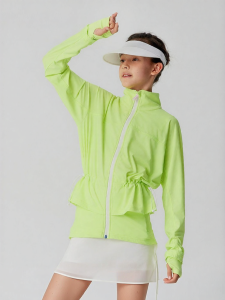 JOLLY BEAN | Sun Protection Slim Fit Drawstring Girls Jacket