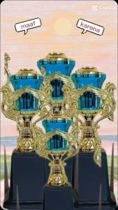 ถ้วยรางวัลและรางวัลสำหรับการแข่งขันต่างๆ (ถ้วยมังกร)