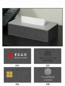 Comanche | Custom Ad Printable Tissue Box