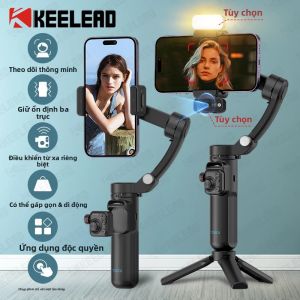 Bộ Ổn Định Gimbal Cầm Tay 3 Trục TOKQI Dành Cho Điện Thoại Thông Minh Với Ghi Hình Video Chống Rung Từ Xa Không Dây Tương Thích Với iPhone Android