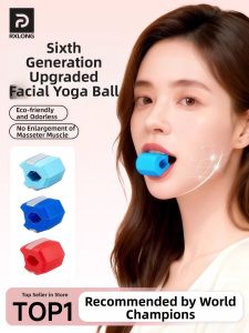 REXUELONG | 6th Generation Facial Muscle Training Ball for Sunken Temples and Face Contour Enhancement
