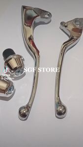 HANDLE REM MODEL STANDAR ORI MOTOR MIO SMILE/MIO SPRORTY/MIO SOUL KARBU/JUPITER MX WARNA CROME