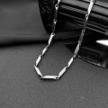 Stainless Steel Chain Necklace Tube Bamboo Punk Fashion Style Rantai Leher Lelaki Wanita 不锈钢项链. 