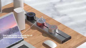 Smart Movable Standard Track Socket with 3 free adaptors