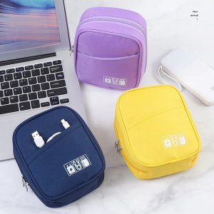 Data Cable Storage Bag Multifunctional Electronic Accessories Protection Box Earphone Power Bank Power Cable