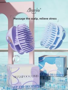 ALLSMILE | Hair Cleaning Scalp Massaging Shampoo Brush