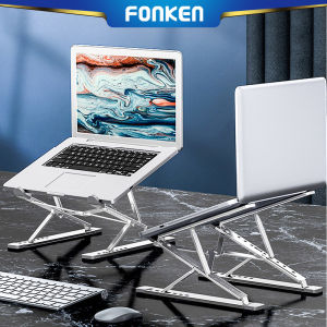 Fonken NEW MC N8 Adjustable Laptop Stand Aluminum for Macbook Tablet Notebook Stand Table Cooling Pad Foldable Laptop Holder