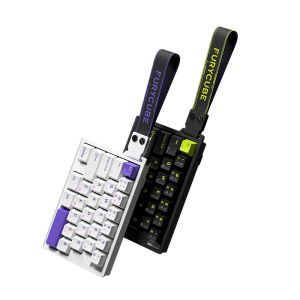 FURYCUBE M30HE Magnetic Switch Mechanical Keyboard Single-handed Wired 0.1ms 0.01mm RT 8K Custom RGB Hot Swap E-sports Gaming