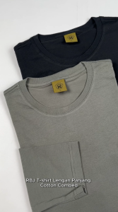 XTRAORDINARY T-Shirt Cotton Combed Lengan Panjang Pria 2073290163