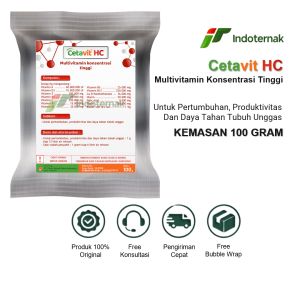 CETAVIT HC - Multivitamin Konsentrasi Tinggi Untuk Unggas