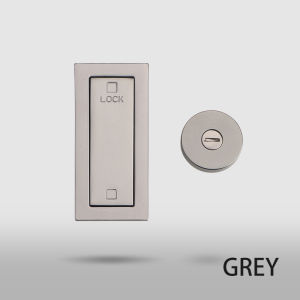 Barn Sliding Door Lock Indoor Sliding Door External Padlock New Chinese Style Built-in Wooden Door Kitchen Ghost Door Lock