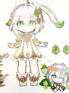 Túi Dụng Cụ Vai Trò Toàn Thân Hoạt Hình Giấy Nasuada Hai Mặt Có Thể Nháy Mắt Túi Phụ Kiện Hoàn Thiện Hai Mặt Cho Trẻ Em Từ 3 Tuổi Trở Lên