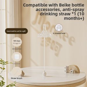 MENGHE | Gravity Ball Straw Sippy Nipple for 6+ Months