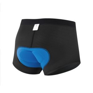 Cycling Underwear Men Absorbent 5D Padded Gel Bike Shorts Men Breathable Bike Liner Shorts for Mountain Biking