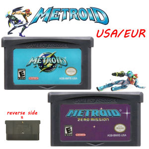Bandai | GBA Game Cartridge 32 Bit Video Game Console Card Fusion Zero Mission USA EUR Version for GBA/NDS