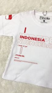 BSL - 80 Bisalo Baju Kaos Pria Wanita lengan pendek motif \\\"INDEPENDENCE DAY\\\" Digital Printal Kaos Distro Combed Atasan - pakaian wanita - pakaian pria - baju wanita - baju pria - atasan wanita pria - kaos oversize - kaos hitam putih - kaos katun