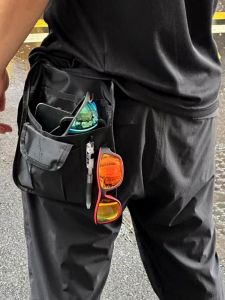 กระเป๋าคาดเอวใส่โทรศัพท์มือถือแบบกันน้ำสำหรับกีฬากลางแจ้ง กระเป๋าใส่เครื่องมือแบบยูนิเซ็กซ์ กระเป๋าคาดเอวสำหรับใส่ของสำหรับผู้ชายและผู้หญิง