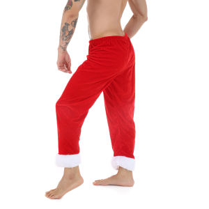 Men's Christmas Santa Claus Pajamas & Velvet Long Pants: A Comprehensive Guide