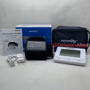 Serenity Tensimeter + EKG BM-7673E Ukur Tekanan Darah + Monitor ECG WiFi Connect Aplikasi SmartPhone