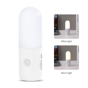 Rechargeable Magnetic Wall Light with Motion Sensor LED Night Light Suitable for Ambient Lighting in Corridor Stair and Cabinet