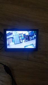 Màn hình taplo 5 inch hiển thị camera lùicamera cặp lề CCD