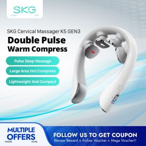 SKG K5-3 Cervical Spine Massager Neck Massager Neck Protector Relieve Fatigue Flagship Model