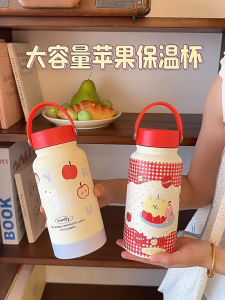 【COD】UCOCOLLA New Top Handle Bottle Tumbler Panas Dingin SUS 316 800ml Thermos Tumbler Premium Aesthetic Tumbler Gagang Vacuum Insulated