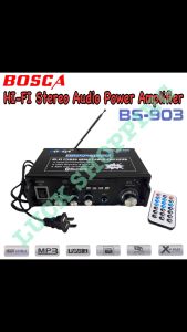 Bosca BS-903 HI-FI Stereo Audio Power Amplifier 350W+350W with Bluetooth Compatible Car Mod USB/SD/FM Stereo Audio