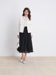 Koradior | Vintage Elegant Wool French Style Blouse
