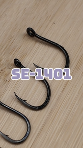 LIONS CS-84 SE1401 High Carbon Steel Iseama Sharp Point Fishing Hook Casting Pancing MataKail