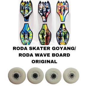 RODA SKATER GOYANG/RODA SNAKE BOARD GOYANG/RODA WAVE BOARD/RODA SKATER GOYANG