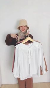 BLUS NANDA Baju atasan Crinkel airflow premium wanita model terbaru