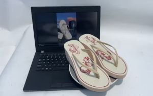 SV7N 0216 Wedges wanita TAMARA anti slip sandal jepit cewe tebal/tinggi 6.5 cm sandal perempuan kaki besar