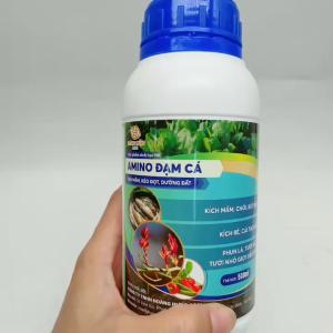 Chai 500ml - Amino đạm cá chế phẩm sinh học HK dung dịch chăm cây tạo mầm kéo đọt kích rễ dưỡng đất.