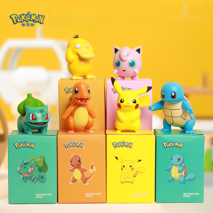 Pokemon Pikachu Charmander Psyduck Squirtle Jigglypuff Bulbasaur ...